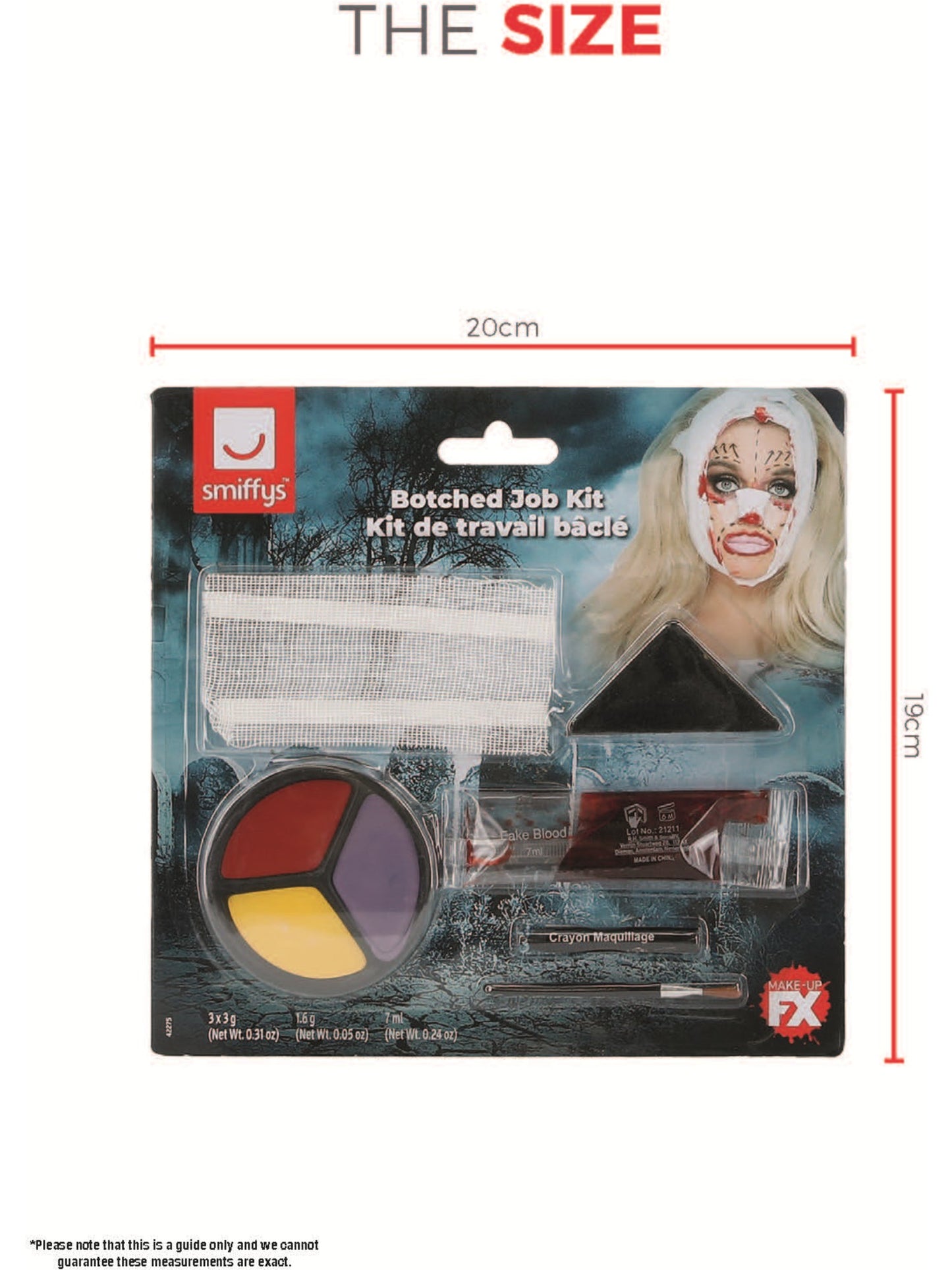 Smiffys Make-Up FX, Botched Job Kit