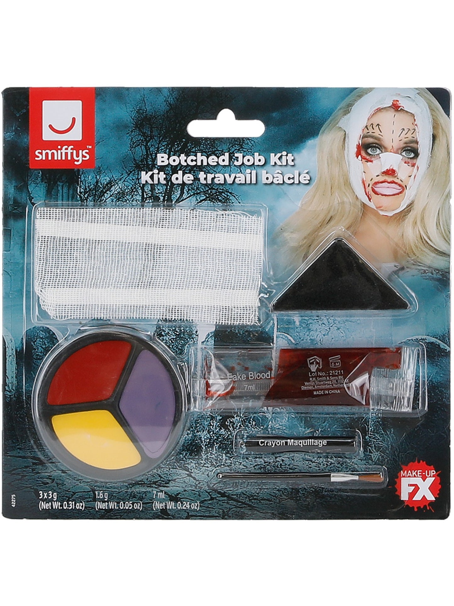 Smiffys Make-Up FX, Botched Job Kit